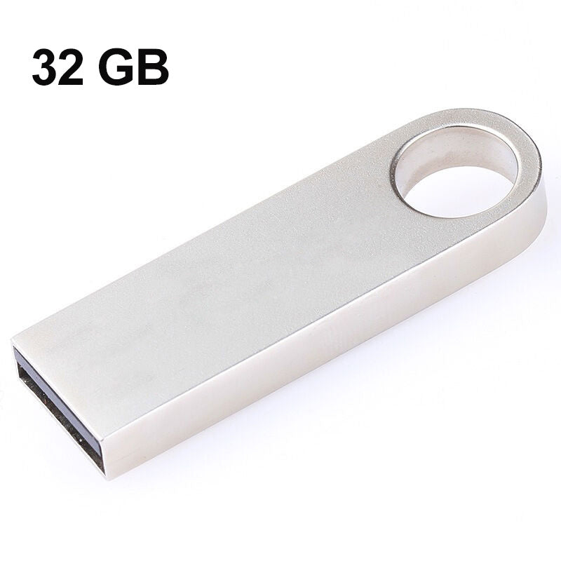 flash Drive 32GB Metal USB 2.0 Pen drive 32GB Waterproof drive USB Flash Memory Stick photography gift