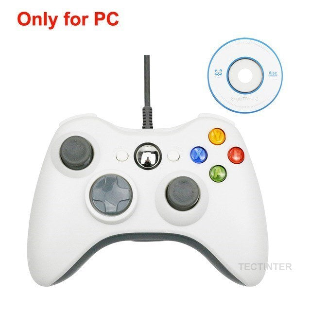 USB Wired Vibration Gamepad Joystick For PC Controller For Windows 7 / 8 / 10 Not for Xbox 360 Joypad with high quality