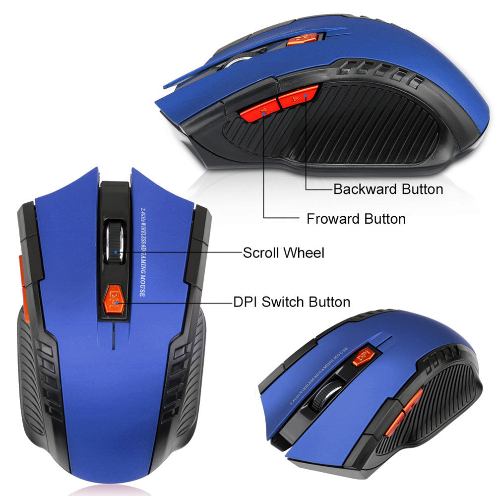 2.4GHz Wireless Mouse Optical Mice with USB