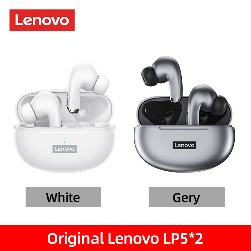Lenovo LP5 Wireless Bluetooth Earbuds HiFi Music Earphone With Mic