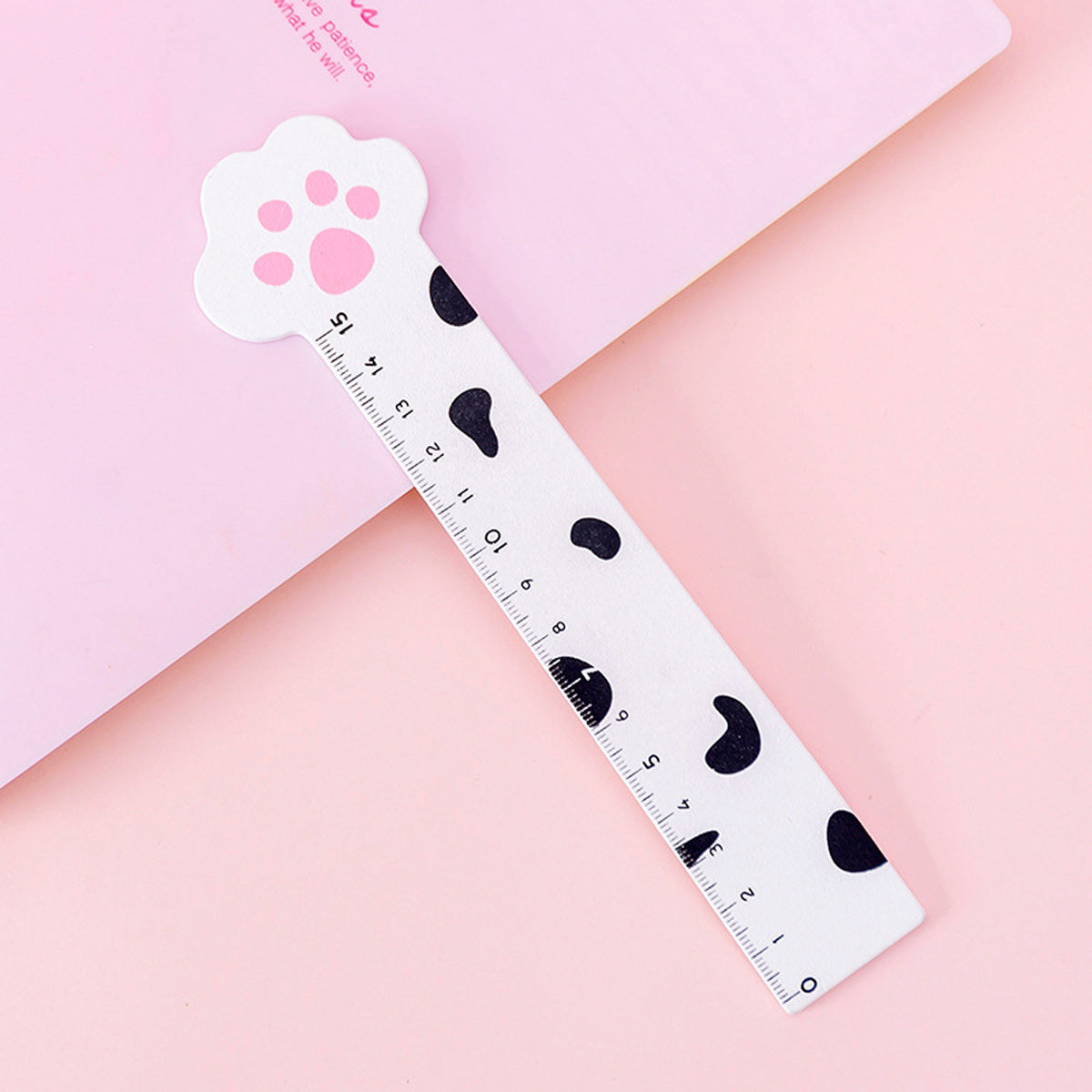 DIY 1pc Cute Cartoon Kawaii Cat Paw Ruler For Student Drawing Tools Stationery School Office Supplies
