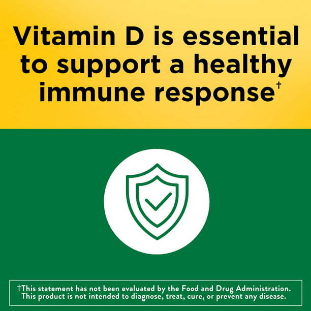 Nature Made Vitamin D3 2000 IU (50 mcg) Softgels; 260 Count