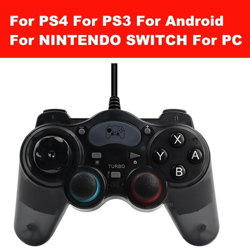 USB Wired Vibration Gamepad Joystick For PC Controller For Windows 7 / 8 / 10 Not for Xbox 360 Joypad with high quality