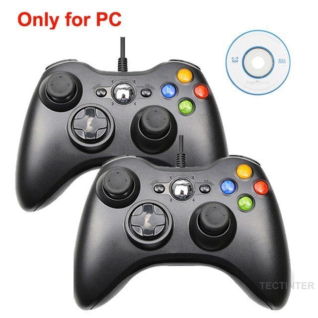 USB Wired Vibration Gamepad Joystick For PC Controller For Windows 7 / 8 / 10 Not for Xbox 360 Joypad with high quality
