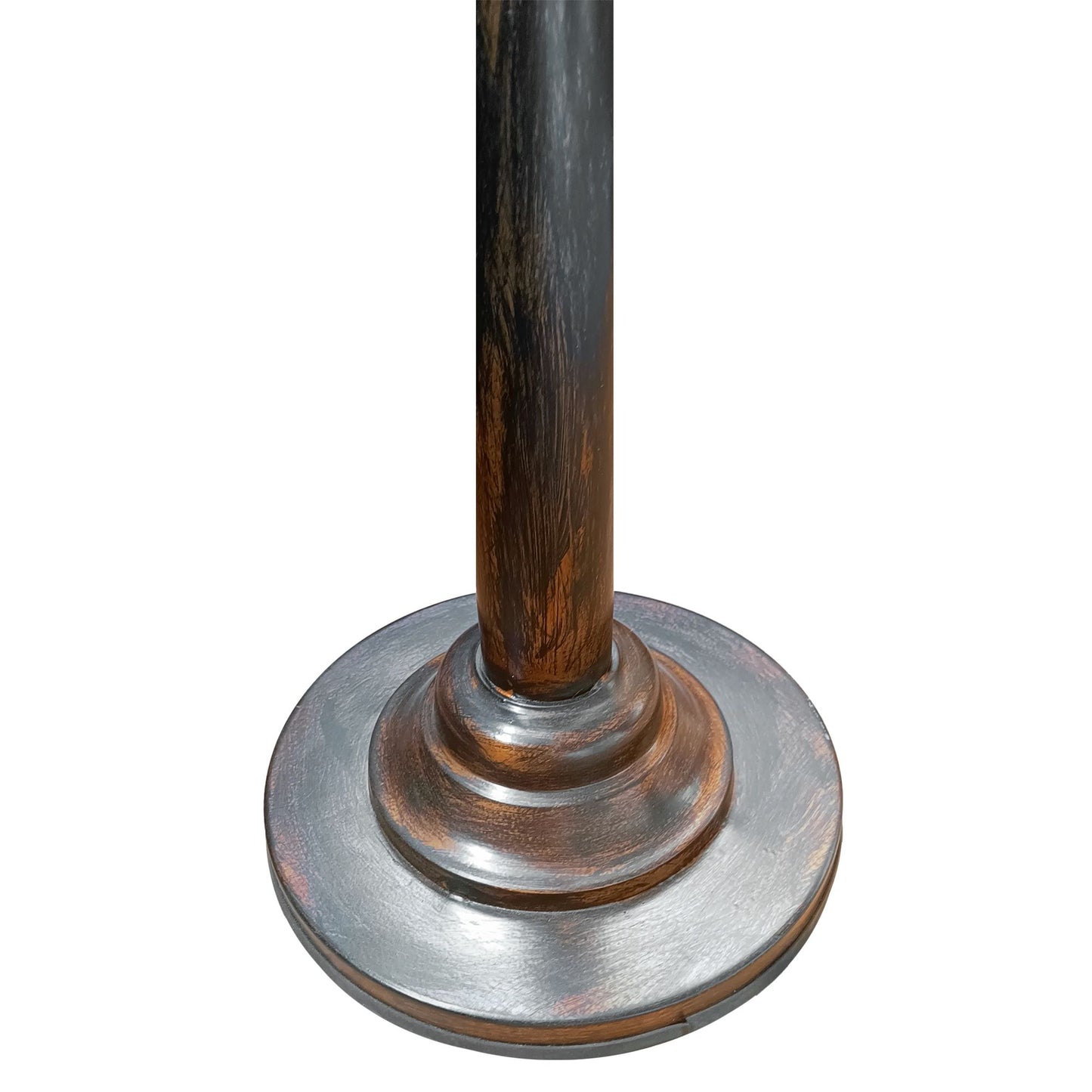 52 Inch Tall Plant Stand with 4 Hanging Pots, Antique Bronze, Gold, Black