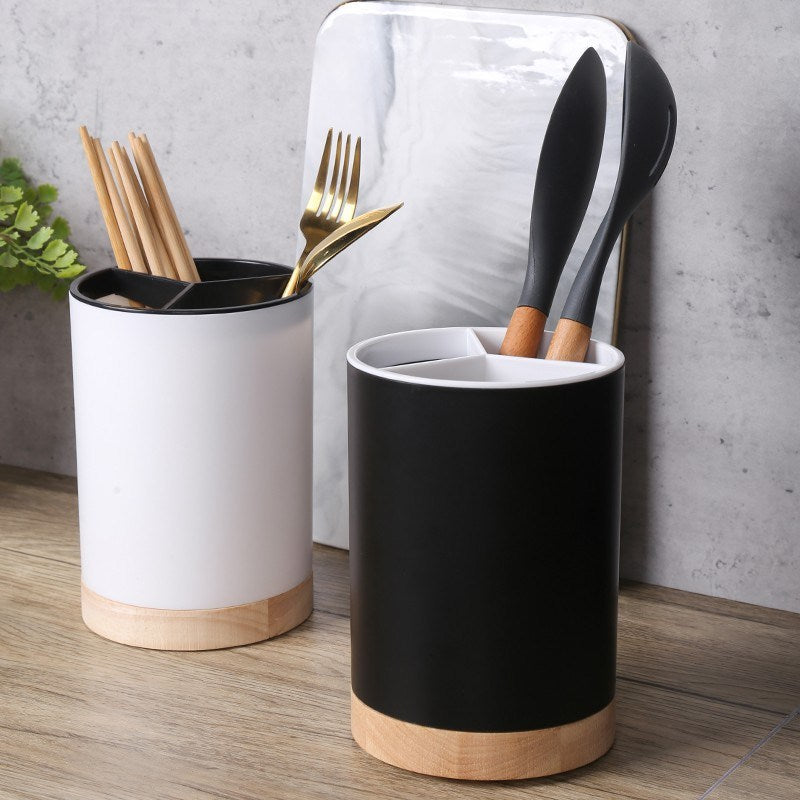 Chopsticks and Straw Holder Dishwasher Basket | Chopsticks Basket for Washing; Drying; Storing also Use as Storage Stand for Spoon Knife Fork Case And Other Small Cutlery Utensil - White