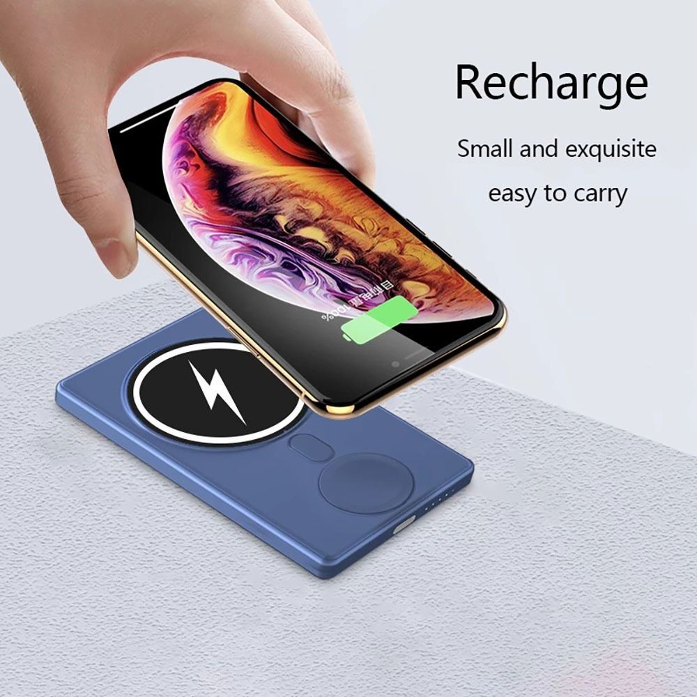 3 in 1 Fast Charging Magnet Power Bank Wireless Charger External Battery Mobile Phone Charging For Iphone|