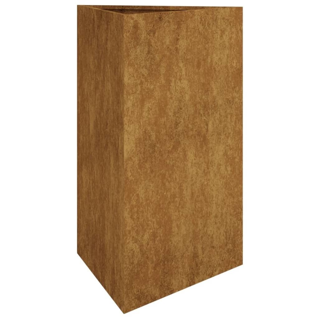 Garden Planter 19.7"x16.9"x29.5" Corten Steel