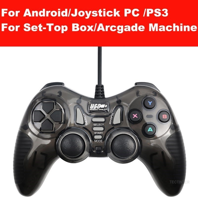 USB Wired Vibration Gamepad Joystick For PC Controller For Windows 7 / 8 / 10 Not for Xbox 360 Joypad with high quality