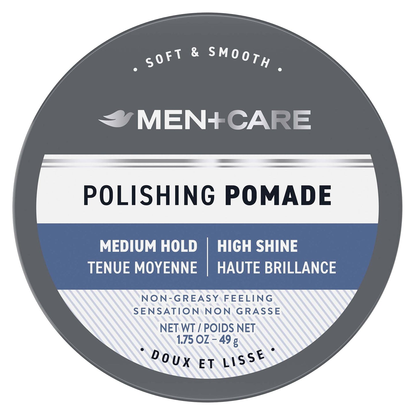 Dove Men+Care Hair Defining Pomade Sleek Hold Hair Styling Product 1.75 oz 