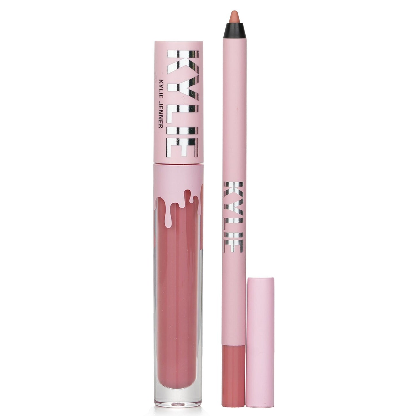 KYLIE COSMETICS - Velvet Lip Kit: Liquid Lipstick 3ml + Lip Liner 1.1g - # 705 Charm 006985 2pcs