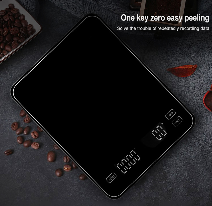 Electronic balance scale. Commercial electronic scale 3000g, coffee timing scale