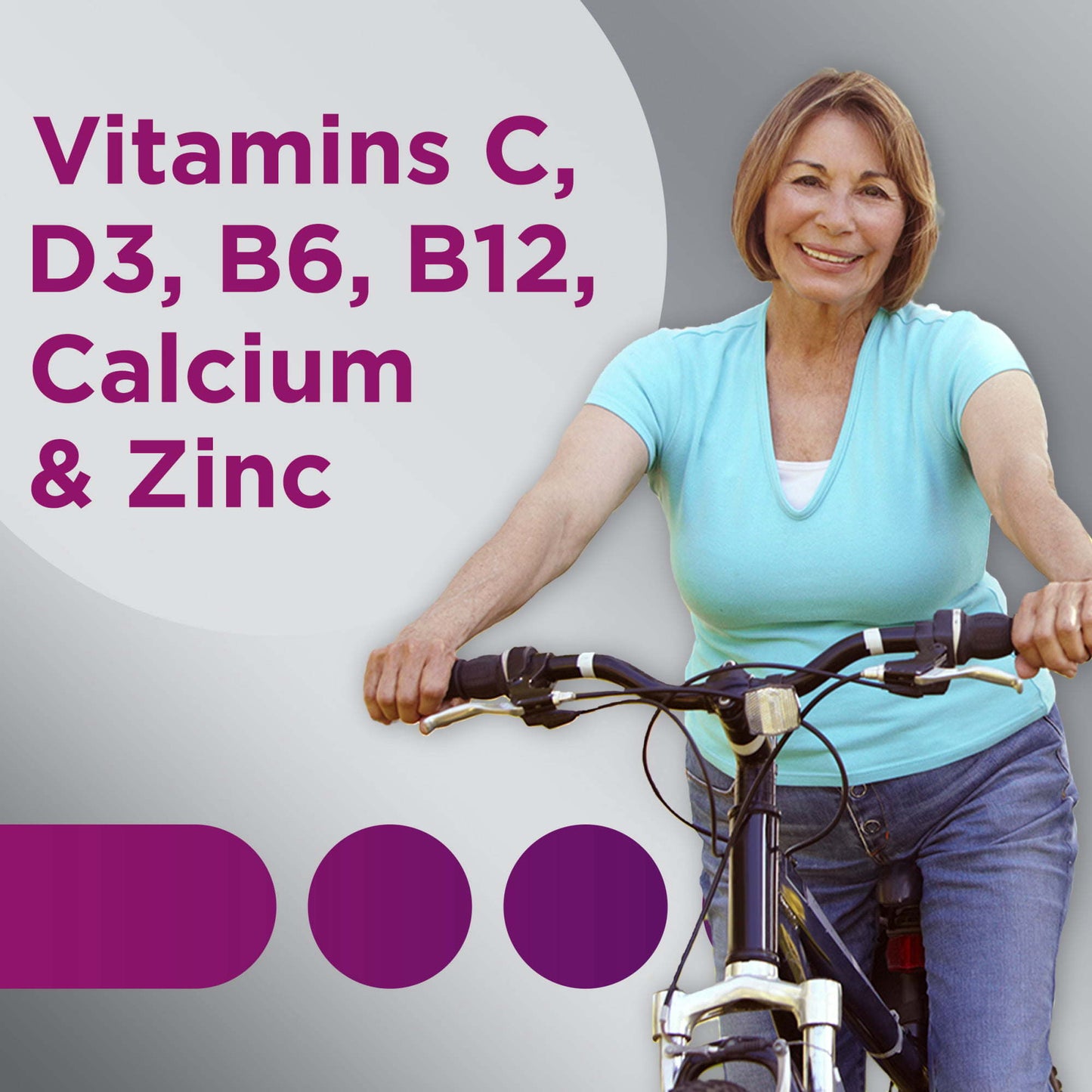Centrum Silver Multivitamins for Women Over 50; Multimineral Supplement; 65 Count