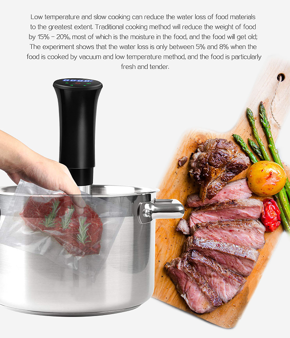cuisine low temperature slow cooking machine vacuum low temperature cooking steak molecular vacuum cooking machine kitchen appliances immersion temperature controlled vacuum low temperature cooking