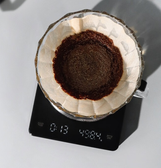 Electronic balance scale. Commercial electronic scale 3000g, coffee timing scale