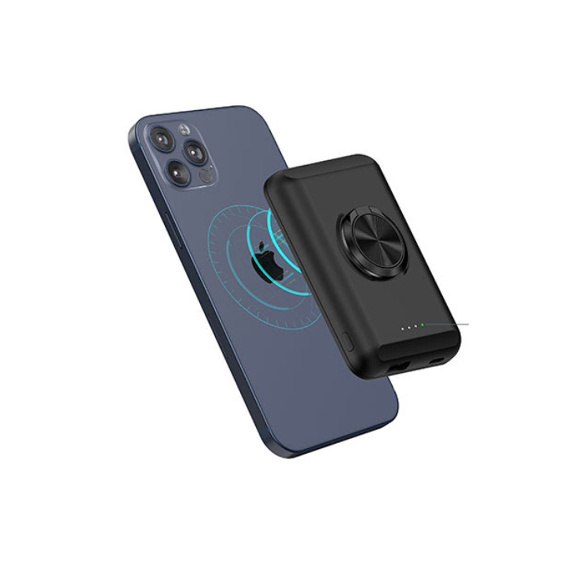 Wireless Magnet Charger And Power Bank For iPhone 12