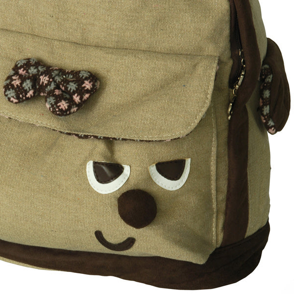 [Funny Life] Fabric Art School Backpack Outdoor Daypack