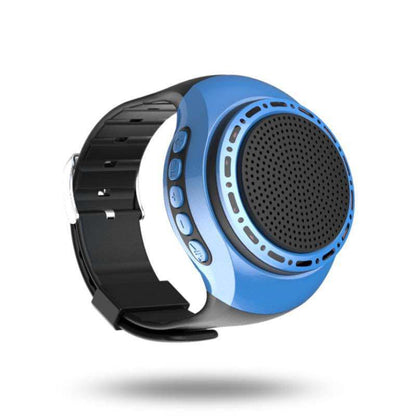 Wearable Waterproof Wireless Portable Bluetooth Speaker Watch; with MP3 Player & FM Radio & Selfie & Ultra Long Standby Time for Running; Hiking; Climbing; sports