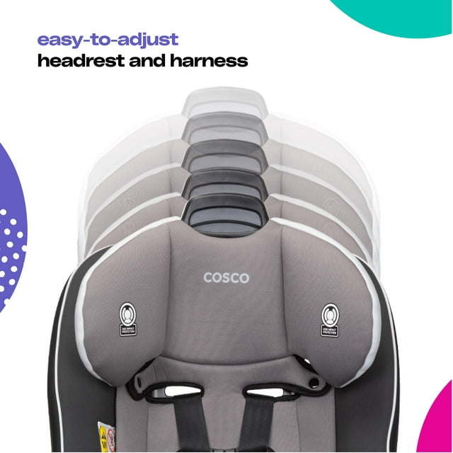 Cosco Easy Elite All-in-One Convertible Car Seat, Wisp