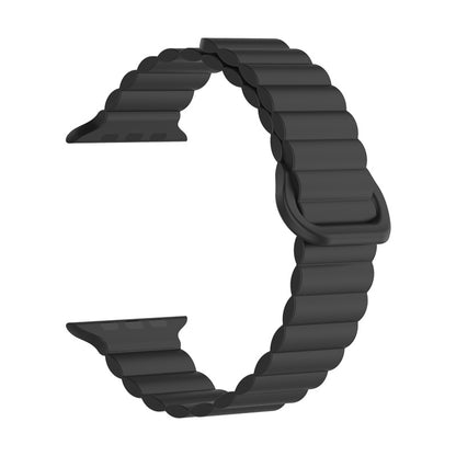Silicone Magnetic Apple Watch Band Compatible with Apple Watch 38mm 40mm 41mm 42mm 44mm 45mm 49mm, Adjustable Strong Magnetic Loop Bands for iWatch Series Ultra 9 8 7 SE 6 5 4 3 2 1 Women Men