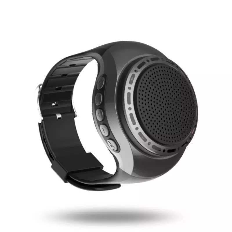 Wearable Waterproof Wireless Portable Bluetooth Speaker Watch; with MP3 Player & FM Radio & Selfie & Ultra Long Standby Time for Running; Hiking; Climbing; sports