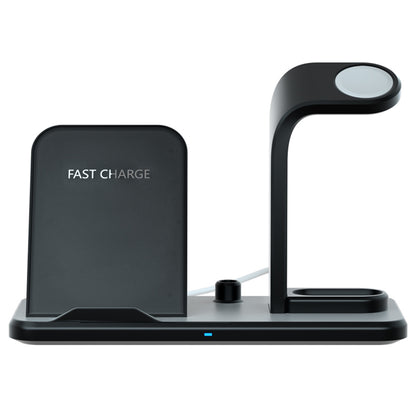 Besegad 4 in 1 Assemable Fast Wireless Charging Stand Dock Station for iPhone XS Max Apple  Pencil  Series 1 2 3 4 Airpods