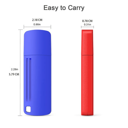 TOPESEL 128GB 64GB 32GB 16GB Flash Drive Thumb Drive USB Flash Drive Bulk Memory Stick With LED Indicator; Flash Drives Design In Snap Cap