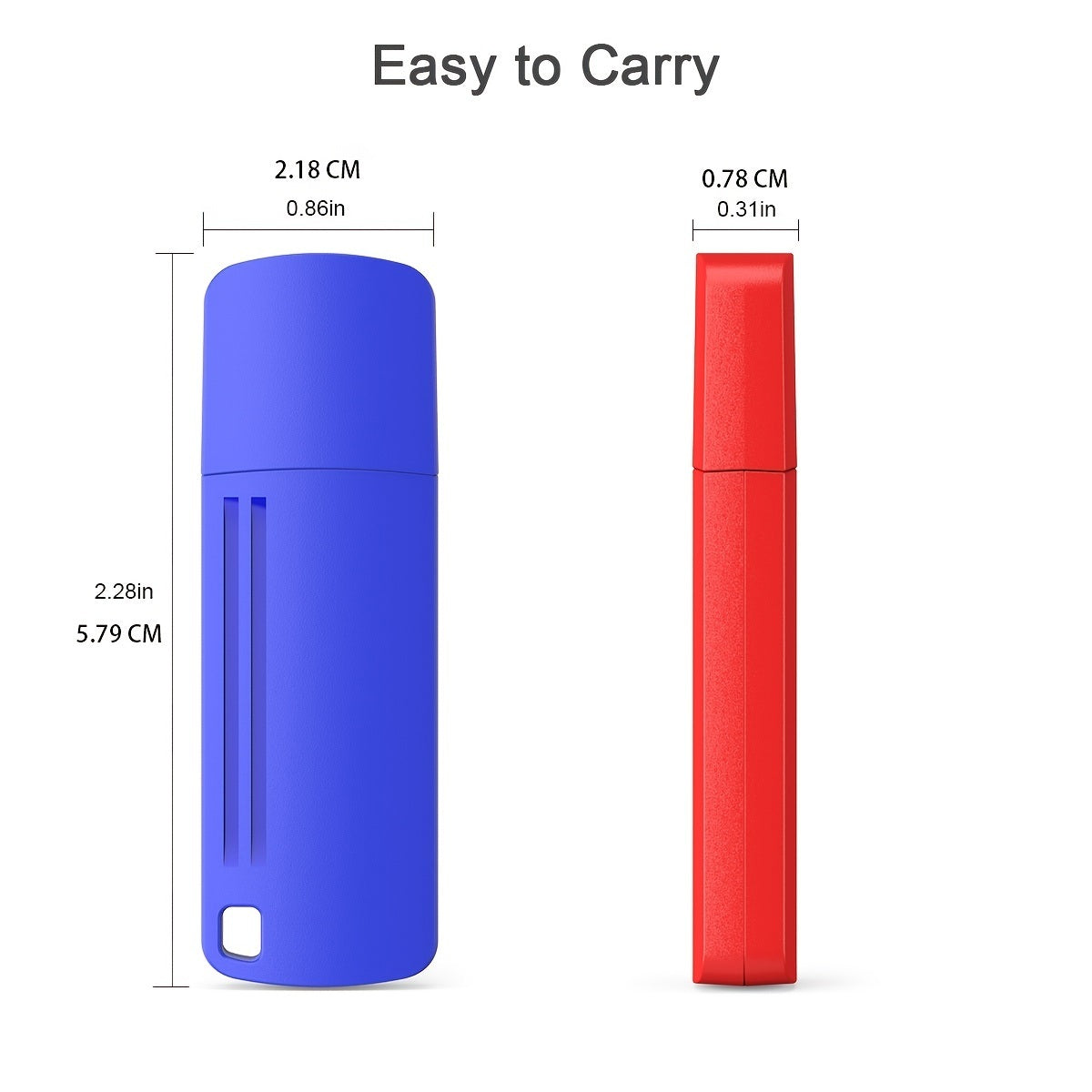 TOPESEL 128GB 64GB 32GB 16GB Flash Drive Thumb Drive USB Flash Drive Bulk Memory Stick With LED Indicator; Flash Drives Design In Snap Cap