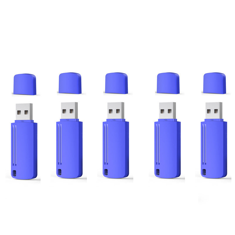 TOPESEL 128GB 64GB 32GB 16GB Flash Drive Thumb Drive USB Flash Drive Bulk Memory Stick With LED Indicator; Flash Drives Design In Snap Cap