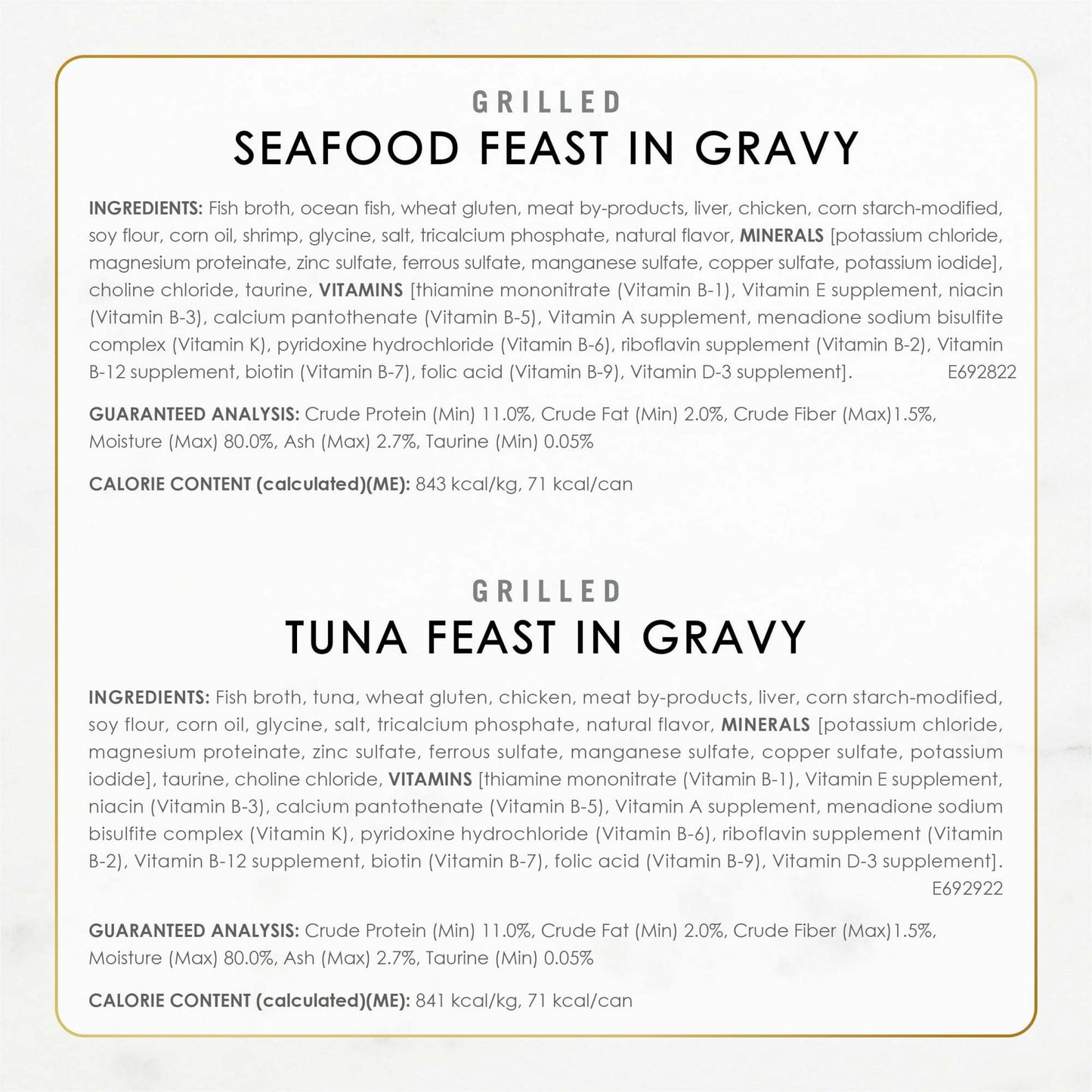 Purina Fancy Feast Gravy Wet Cat Food Variety Pack 3 oz Cans (30 Pack)